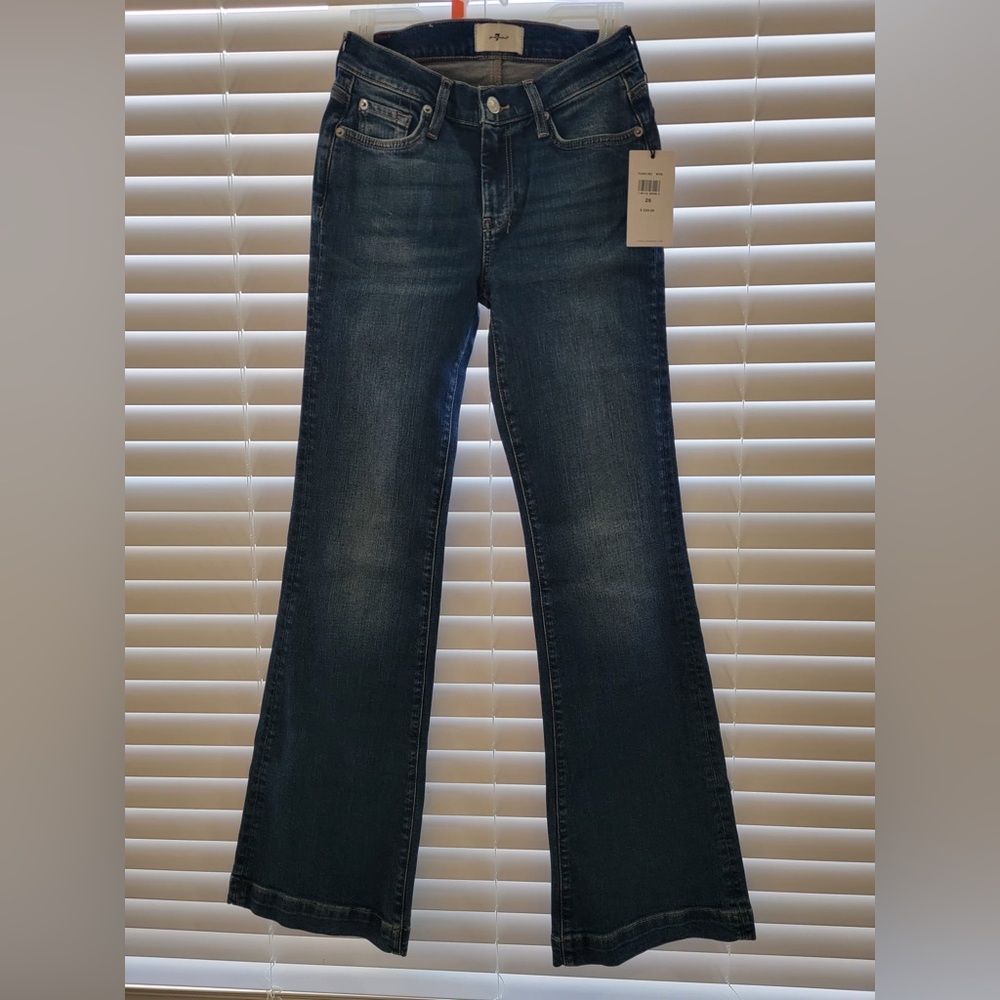 7 FOR ALL MANKIND  Dojo in New York Dark Size 26 Jeans